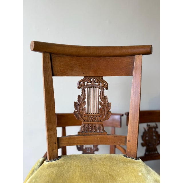 19th Century 19th Century Neoclassical Dining Chair - Set of 8 For Sale - Image 5 of 6