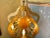 1990s Abstract Gilded Chandelier For Sale - Image 4 of 6
