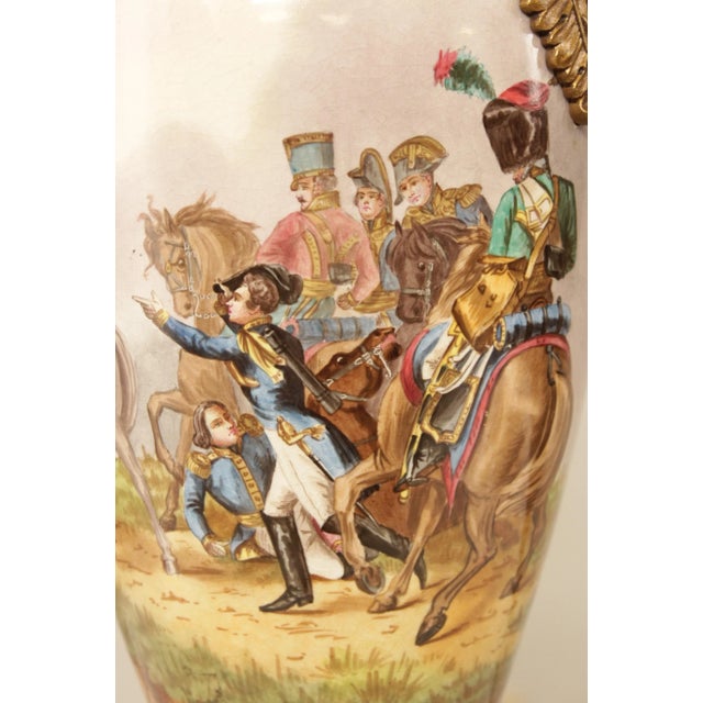 Antique 19th C. SFvres Napoleonic Porcelain Urn For Sale In Philadelphia - Image 6 of 13