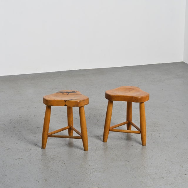 Set of Stools by Christian Durupt, 1960s For Sale - Image 13 of 13