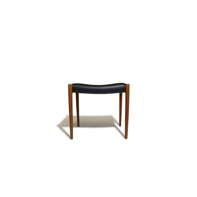 Mid-Century Modern Mid 20th Century Six Niels Moller for Jl Moller 80a Teak Stacking Stool / Benches For Sale - Image 3 of 14