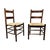 Art Deco Rush Chairs, Set of 2 For Sale - Image 5 of 18
