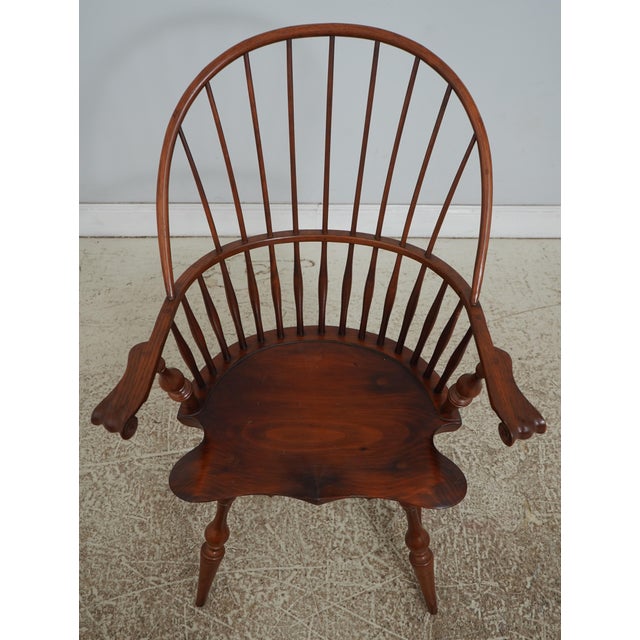 Age: c1991 Details: Knuckle Carved Arms Mixed Wood Construction High Quality Construction Stretcher Base Frame Traditional...