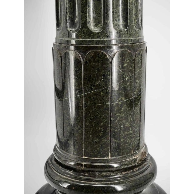 Marble Column from a French Chateau, 1840 For Sale - Image 3 of 8