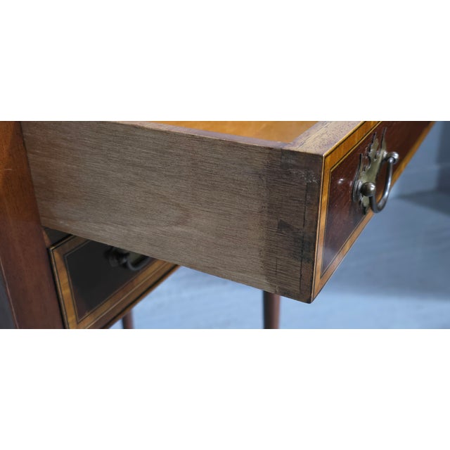 2-Drawer Side Table, 1900s For Sale - Image 6 of 9