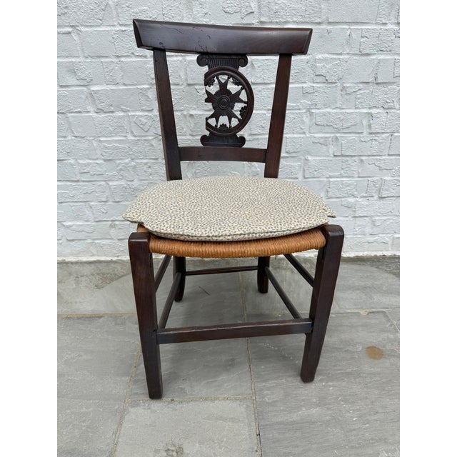Set of 7 Antique Directoire Chairs For Sale In Nashville - Image 6 of 14