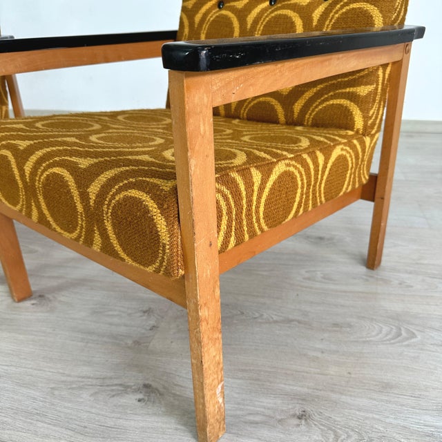Scandinavian Art Deco Armchairs - A Pair For Sale In New York - Image 6 of 7