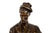 1900 - 1909 Rare Italian Modernist Bronze Sculpture of General Sirtori by Enrico Butti For Sale - Image 5 of 16