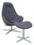 Set of Fabric Cocoon Armchair and Ottoman by Thomas Pedersen for Varier For Sale