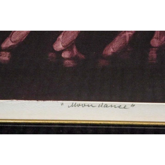 G H Rothe "Moon Dance" Hand Signed Original Mezzotint Ballet Dancers For Sale - Image 4 of 6