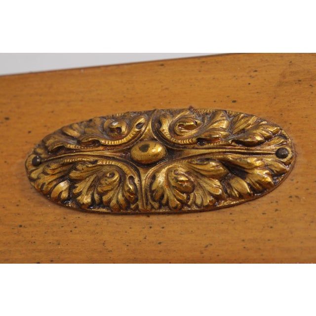 French Louis XVI Style Console & Mirror W. Sevres Plaques For Sale - Image 15 of 18