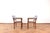This set of two chairs has made in Denmark in the 70's. The frame of the chairs is made of cherry wood and has been...