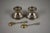Early 19th Century 19th C. English Sterling Silver Open Salts & Spoons- 4 Pieces For Sale - Image 5 of 11