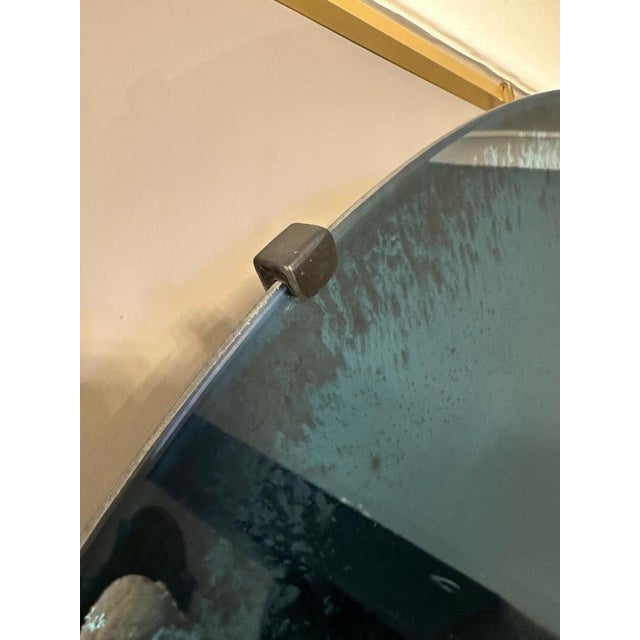 Large Blue Concave Mirrror, 2010 For Sale - Image 3 of 18