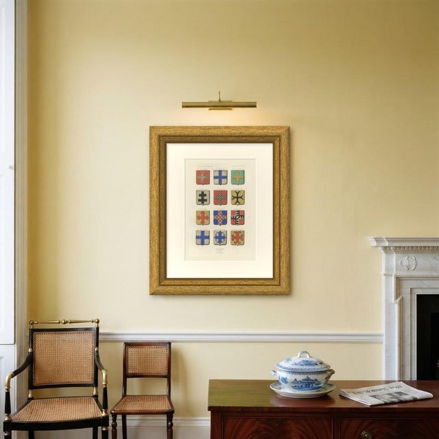 Heraldic Crosses Continued, 1851, Paper | Chairish