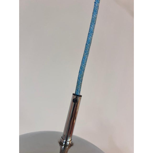 Glass and Chrome Globe Lamp from Hustadt Leuchten For Sale - Image 6 of 11