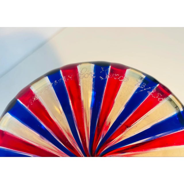 Postmodern Morandiana Glass Bottle by Venini and Gio Ponti for Iveco, 1989 For Sale - Image 3 of 14