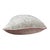 Pair 22'' Pillows Gray Dot With Pink Welt For Sale - Image 4 of 6