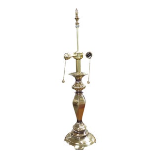 Brass Table Lamp For Sale