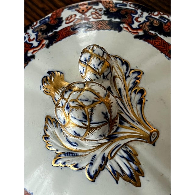 Antique Minton Hindustan Japan Imari Styled Tureen For Sale - Image 13 of 13