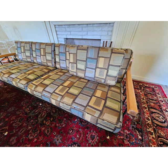 Metal 1950s MCM Attributed to Richard McCarthy by Selrite Wought Iron Couch For Sale - Image 7 of 10