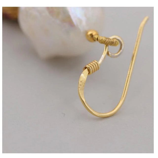 Art Deco 1990s Gold on Sterling Silver Cultured Pearl, Ruby & Onyx Tassel Earrings - 2 Pieces For Sale - Image 3 of 6