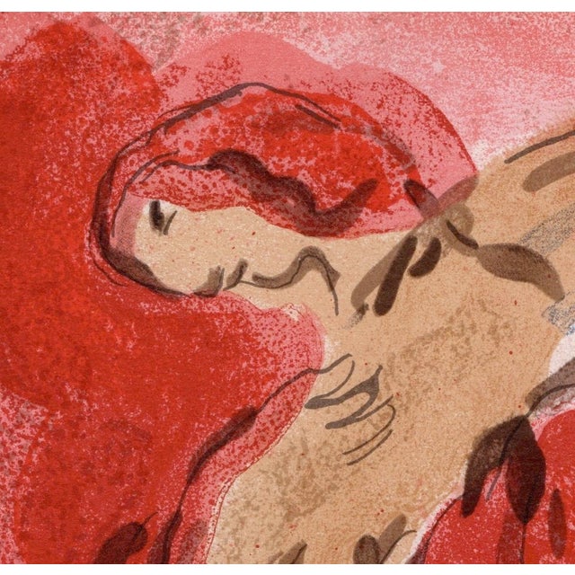 1960s Marc Chagall, Ruth glaneuse (Ruth Gleaning), 1960, Original Lithograph For Sale - Image 5 of 8