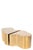 The New Set of 2 Luca Coffee Tables in Gold With Acrylic Top For Sale - Image 10 of 10