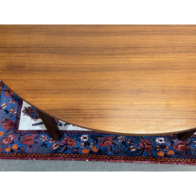 Vintage Teak Table with One Extension, 1970s For Sale - Image 12 of 18