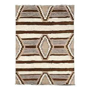 Hand Knotted Navajo Style Rug. 08'08" X 11'11"