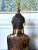 Asian Large Lacquered Wood Antique Burmese Buddha Statue For Sale - Image 3 of 13