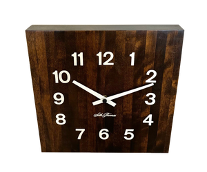 Vintage Brown Wooden Wall Clock from Seth Thomas, 1980s