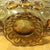 Amber Mid 20th Century Vintage L E Smith Moon & Stars Amber Glass Basket For Sale - Image 8 of 11