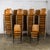 Wood Late 20th to Early 21st Century Modern Walnut Molded Plywood Chairs Stackable Connectable Restored Selling Separately For Sale - Image 7 of 18
