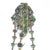 Contemporary Antique Astro Hungarian Chatelaine Enamel & Gems Silver Dragon & Slayer For Sale - Image 3 of 7
