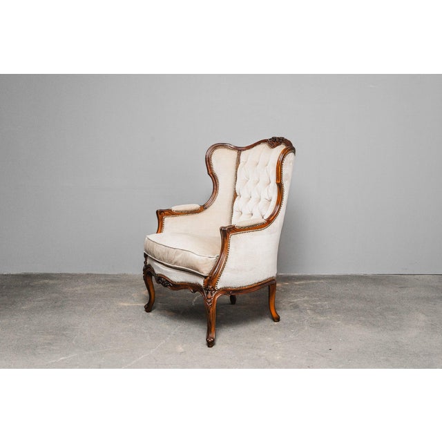 Beige Baroque Style Armchairs, Set of 2 For Sale - Image 8 of 18