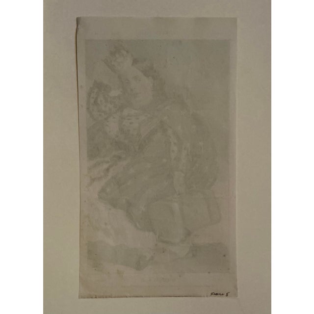 Antiquarian Print - Isabella II of Spain - 1869 For Sale - Image 4 of 6