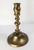 Baroque 17th or 18th Century Rustic Make Do Brass Candlestick With Later Base For Sale - Image 3 of 14
