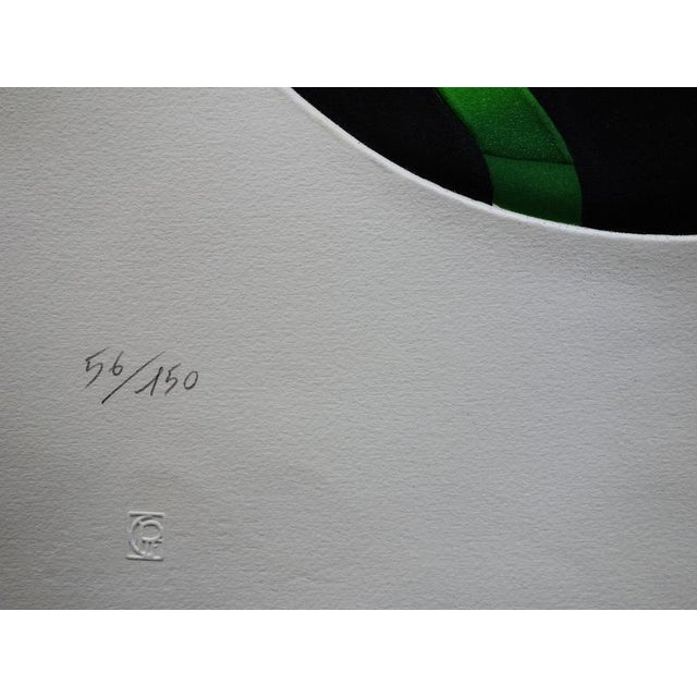 Bertrand Dorny, Annular Composition, Original Signed Aquatint For Sale - Image 3 of 5