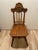 Wood Late 19th Century Black Forest Hand Carved North Wind Chair For Sale - Image 7 of 12