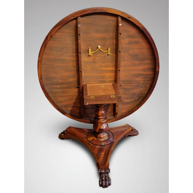 William IV Rosewood Centre Table, 1830s For Sale - Image 4 of 5