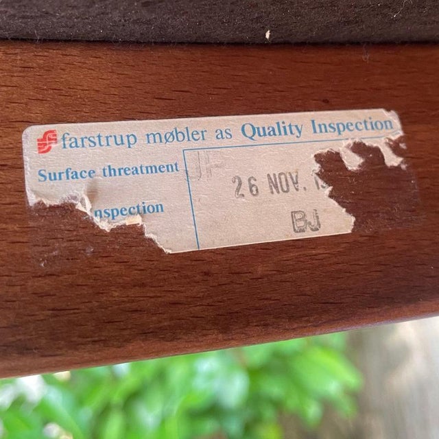 Danish Ottoman from Farstrup Møbler, 1960s For Sale - Image 4 of 14