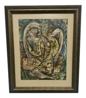 “Angel” Modern Pen & Ink Drawing