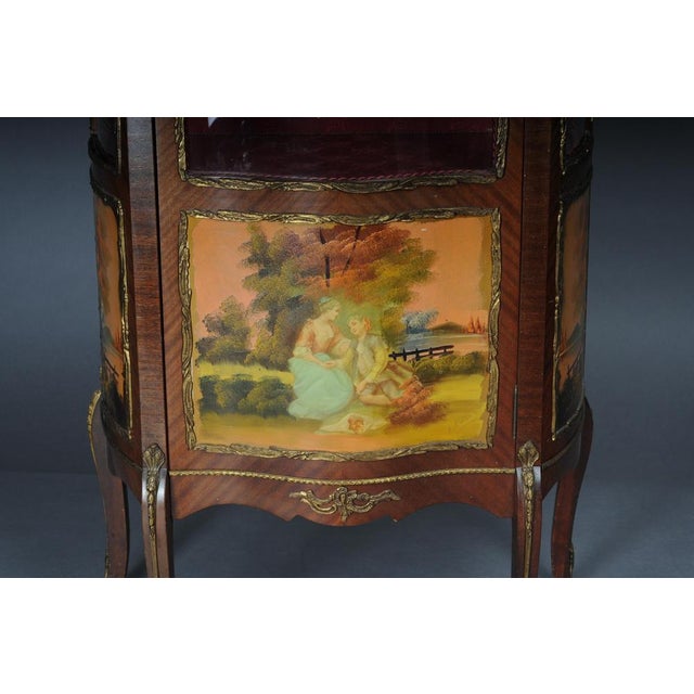 French Louis XV Ornamental Display Case For Sale - Image 5 of 18