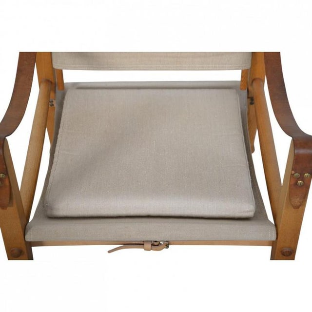 Safari Chair by Kaare Klint, 1980s For Sale - Image 4 of 14