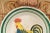 Italian Early 20th Century Pottery Bowl with Rooster Motif & Green Border For Sale - Image 9 of 13