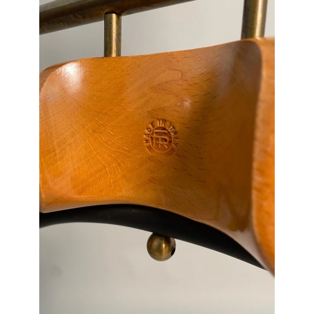 Mid-Century Organic Suit Rack by Fratelli Reguitti, 1950 For Sale - Image 4 of 6