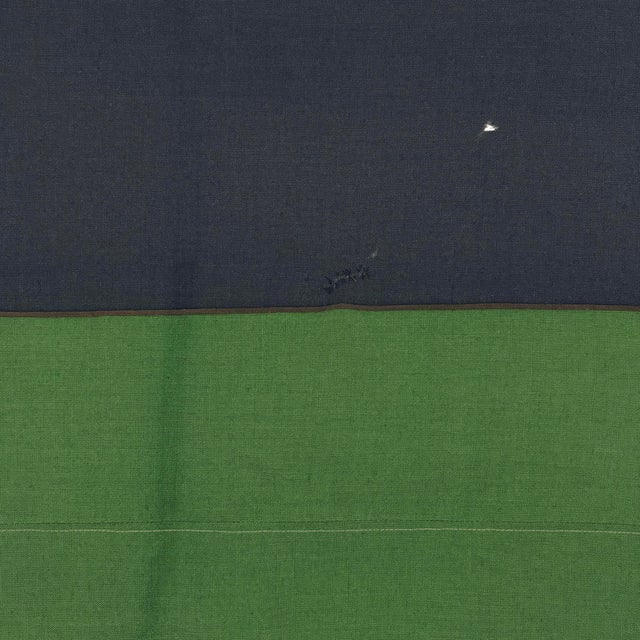 African Large Vintage Wool Flag of Libya For Sale - Image 3 of 7