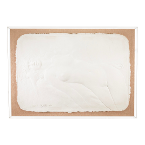 Frank Gallo the Faint Signed Contemporary Cast Paper Relief Sculpture 75/150
