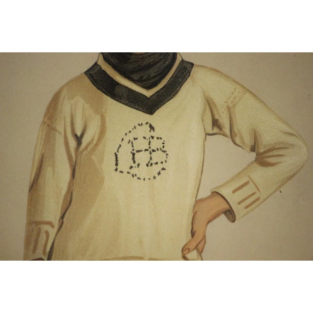 "Benjie" Oarsman by 'Spy' for Vanity Fair C1894 For Sale - Image 5 of 9